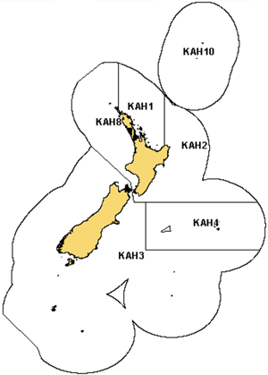 kahawai management areas
